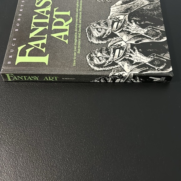Vintage Book - Fantasy Art, Bruce Robertson, 1988, Hardback, Technique, Mythical - Picture 8 of 16